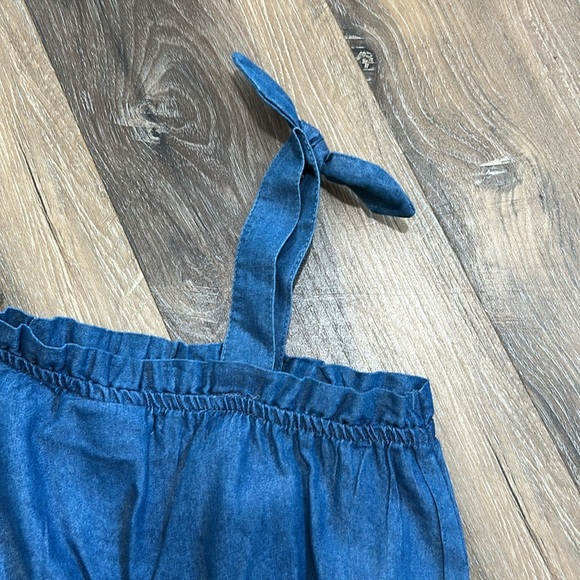 Vince Camuto size 8 girls blue romper 1piece 1 shoulder jumpsuit New w/out tag - Picture 7 of 10